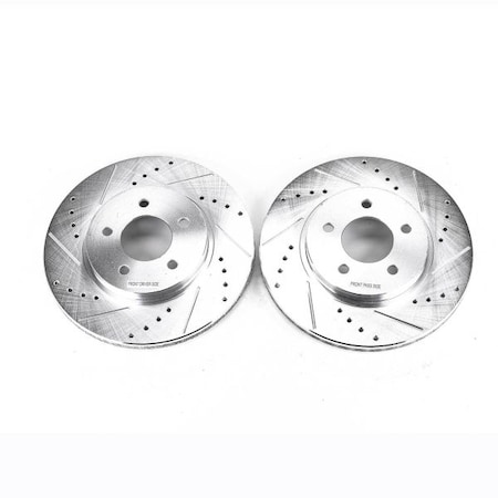 Powerstop Drilld&Slottd Rotor Pair, Ar85103Xpr AR85103XPR